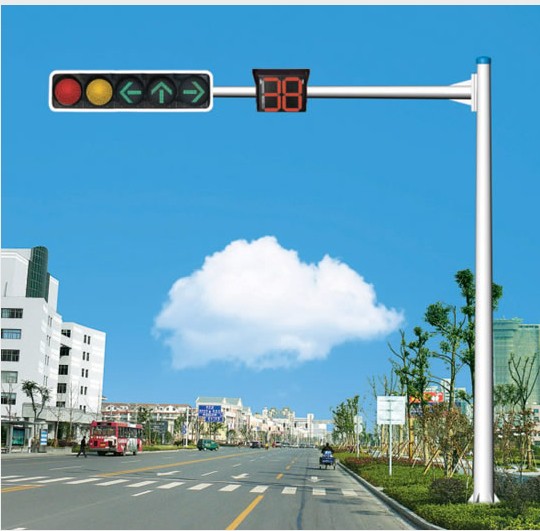 圓錐直懸臂信號(hào)燈桿